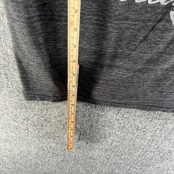 Ford Mustang Shirt Mens Medium Gray Short Sleeve Logo Cars Crew Neck - Picture 8 of 10